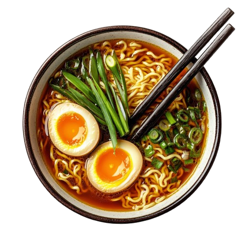 Illustrazione ramen Kaiju